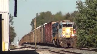 Beat to hell CSX 8019 SD402 and New Florida TriRail Locomotives [upl. by Adnyl]