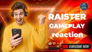 RAISTER GAMEPLAY REACTION IN FACE CAMP  RaiStar raistar [upl. by Enilesoj]