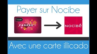 Comment utiliser une carte illicado sur Nocibefr [upl. by Giacamo]