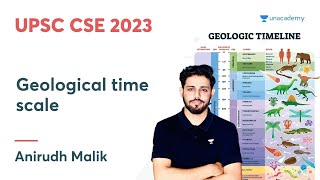 Geological time scale  Anirudh Malik  UPSC CSE 2023 [upl. by Ghassan]