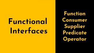 Functional Interfaces and Lambda Expressions in Java with Examples  Geekific [upl. by Jaffe]