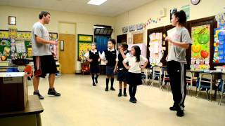 Dance in Schools Achy Breaky Heart [upl. by Lewanna]