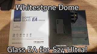 Whitestone Dome Glass EA for Galaxy s24 Ultra [upl. by Anatola484]