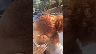 Gingerblonde copper brown hair color 🧡 [upl. by Val]