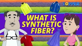 What is a Synthetic Fiber  Types of Synthetic Fiber  Class 8th Chemistry [upl. by Crane338]