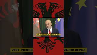 Albanian PM talks about the 3 Major Devils alongside Blinken [upl. by Thorn513]