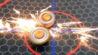 how to make a metal Dragon beyblade shooting fire in rial life صنع بلبل التنين المستعر يطلق النار [upl. by Assert]