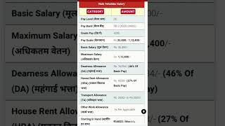 Naib Tehsildar Salary 2024 [upl. by Ingunna735]