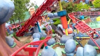 Gadgets Go Coaster  Front Seat HD POV  Disneyland Resort California [upl. by Clein]