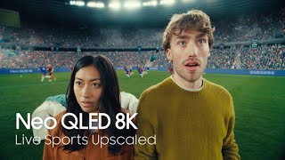 2024 Neo QLED 8K Live Sports Upscaled  Samsung [upl. by Attegroeg6]