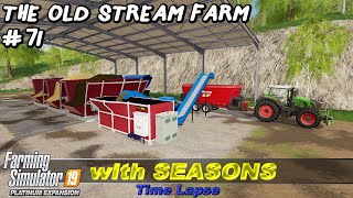 Building a Cow TMR Mixer Sowing Soybeans  The Old Stream Farm 71  FS19 4K TimeLapse [upl. by Hutner100]