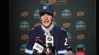 2024 NHL Draft Selections Kieron Walton 187th Overall Winnipeg Jets [upl. by Ettennan]