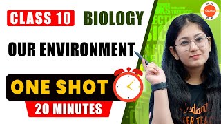 Our Enviornment Oneshot 10 Minutes  CBSE Class 10 BIOLOGY [upl. by Alwin]