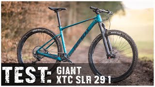 Giant XTC SLR 29 im BIKETest sportliches XCHARDTAIL mit erstklassigem AluRahmen [upl. by Nothsa]