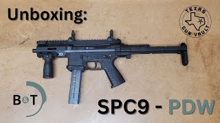 Unboxing BampT SPC9 PDW Factory SBR  amp addressing a couple of issues [upl. by Otrebilif205]