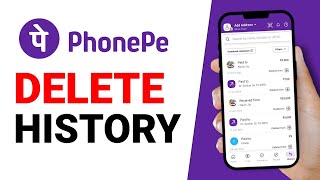 How To Delete Transaction History in PhonePe  Phonepe Ki History Kaise Delete kare [upl. by Jenei]