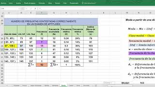 Medidas de Tendencia Central y Posición para datos agrupados [upl. by Malkah304]