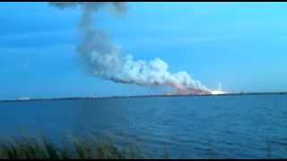 Antares Rocket Explosion at NASA Wallops Flight Facility Virginia [upl. by Iuq715]