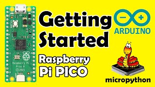 How to Setup a Raspberry Pi Pico and Code with Thonny and Arduino IDE Pi Pico W With MicroPython [upl. by Fitzger]