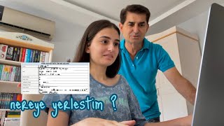 ÜNİVERSİTE YERLEŞME SONUCUM  NEREYE YERLEŞTİM [upl. by Urania806]