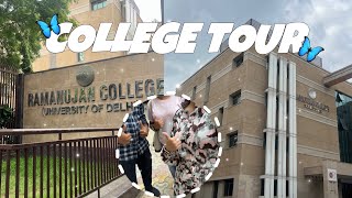 Delhi University  Ramanujan College Campus Tour  College vlog 🦋 delhiuniversity collegetour [upl. by Cod185]