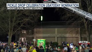 Mount Olive Pickle Drop nominated for USA Today’s 10Best New Year’s events [upl. by Livvyy665]