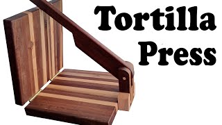 Wooden Tortilla Press [upl. by Ferguson307]