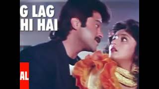 Aag Lag Rahi Hai Lyrical Video Jamai Raja Anil Kapoor Madhuri Dixit Hema Malini 2 [upl. by Peg]