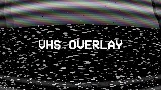 VHS Overlay Pack Motion Graphics [upl. by Matland147]