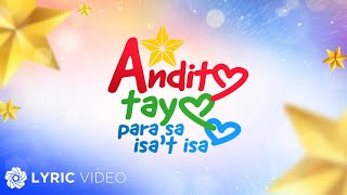 Andito Tayo Para Sa Isa’t Isa  Ang Christmas ID ng Pilipino Lyrics [upl. by Ruvolo]