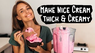 How to Make Nice Cream Thick amp Creamy Full Tutorial [upl. by Weisman727]