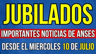 🛑URGENTES NOTICIAS❗ Bono Aumento y Extras para los Jubilados y PNC de Anses en Julio del 2024FECHAS [upl. by Sackville]