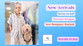 Wearable Art Shopping NetworksFeaturing new arrivals Dress to Kill Narenaa Designs and Radzoli [upl. by Eldora]