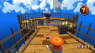 Super Mario Galaxy Walkthrough ‘When it rains it pours’ [upl. by Acissey613]