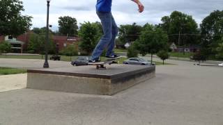 Half Cab Manual Backlip to Fakie [upl. by Auqined]