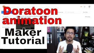 Doratoon animation video maker  Doratoon video editor tutorial [upl. by Bekki]