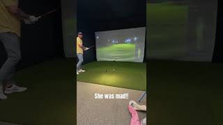 Probably my last driver swing of the day 🤣🤣 golf pgatour golfing golfswing break fail [upl. by Nayrbo]