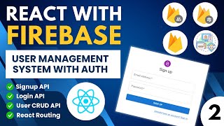 Create New React App amp Install Material UI  Secure User Management System  React with Firebase 2 [upl. by Odla372]