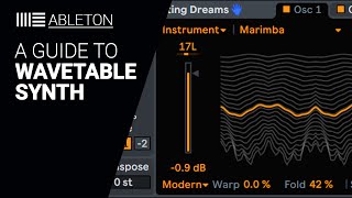 A guide to the Ableton WAVETABLE SYNTH tutorial [upl. by Feldt]