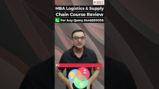 MBA In Logistics amp Supply Chain Management Course Review  mbacourse youtubeshorts shortvideo [upl. by Anifares]