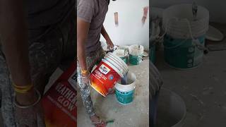 How to smoke grey colour berger weather coat glow with wall paints [upl. by Dusa]