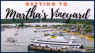 Traveling to Marthas Vineyard  What are the options for Ferry Service and Airplane Service [upl. by Akemet]