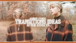 aesthetic  soft  creative transition ideas  after effects project file  klqvsluv [upl. by Georgia]