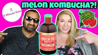 Brew Dr Kombucha Watermelon Drink Review [upl. by Elsie]