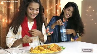 Chicken Biryani challenge and flip the bottle  daily vlog [upl. by Aryam]