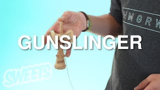 How to Gunslinger  Kendama Trick Tutorial  Sweets Kendamas [upl. by Merkle]