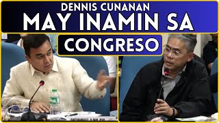 DENNIS CUNANAN MAY INAMIN SA CONGRESO [upl. by Yznyl929]