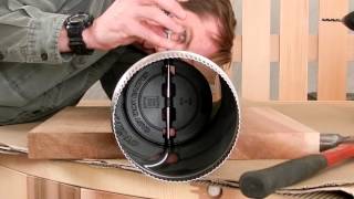 Stove Pipe and Damper Installation [upl. by Feucht]