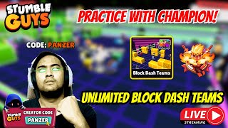 🔴Play Block Dash Teams with All Ranks 350 go200K [upl. by Ailisec]