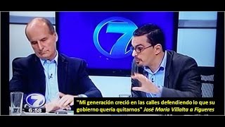 José María Villalta Ottón Solís y José María Figueres hablan sobre el presente y futuro del país [upl. by Kooima986]